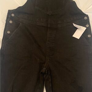 Old Navy Black Jumpsuit with Wide Waistband